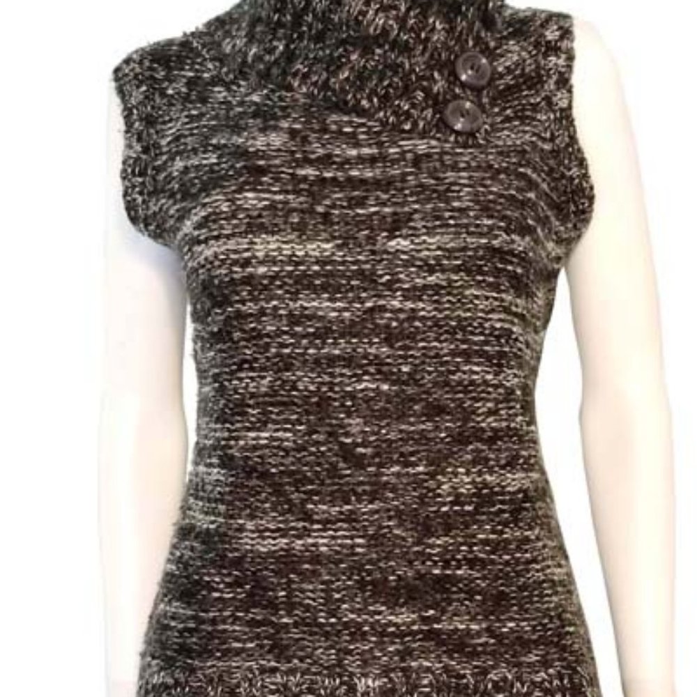 Say What Marled Cowl Neck Tunic Sweater